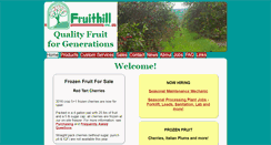 Desktop Screenshot of fruithillinc.com