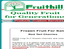 Tablet Screenshot of fruithillinc.com